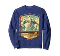 Grand Teton National Park Round Sweatshirt - Trendy Graphic Men Women - T-Shirt, Sweatshirt, Hoodie
