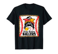 Messy Bun Mom Busy Raising Ballers T-Shirt - Fun Novelty Design Men Women - T-Shirt, Sweatshirt, Hoodie