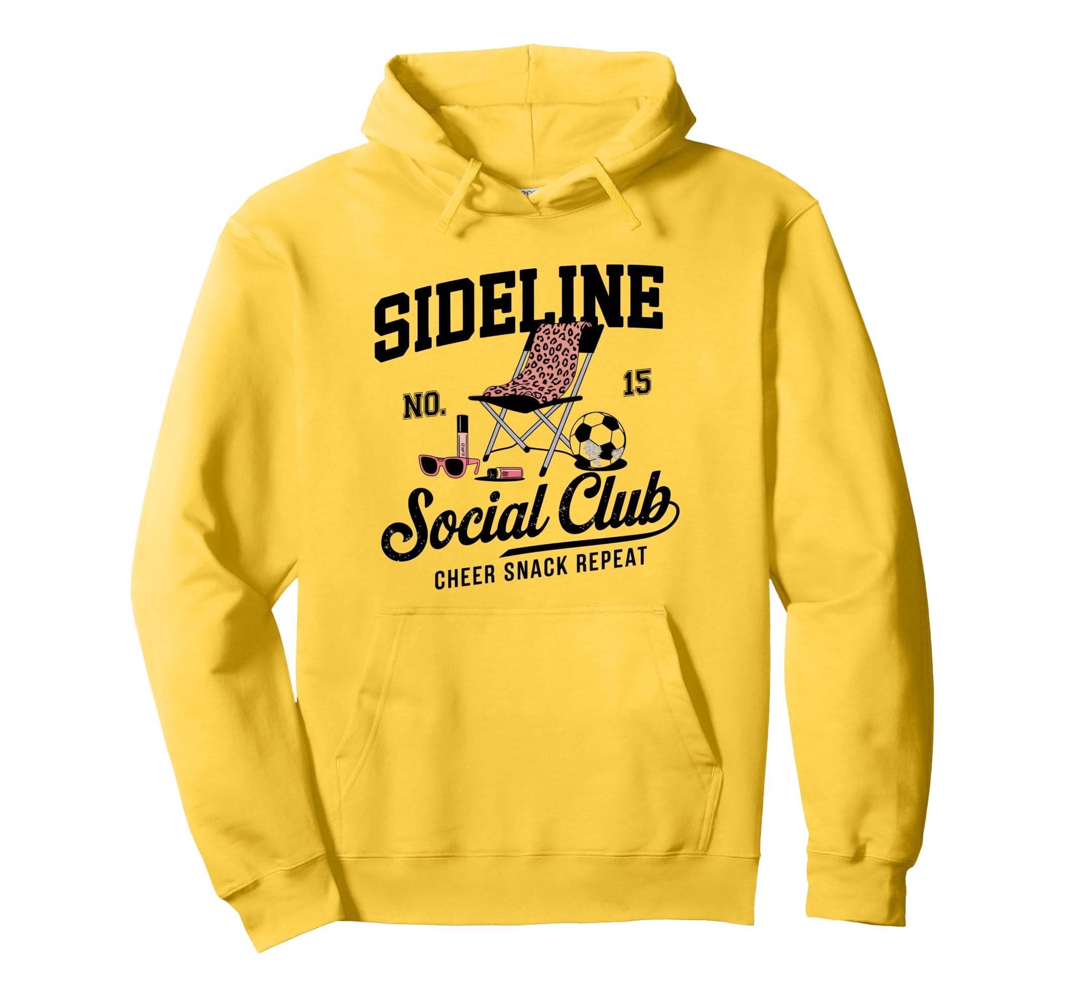 Sideline Social Club Soccer Mom Game Hoodie - Casual Everyday Wear Unisex - T-Shirt, Sweatshirt, Hoodie