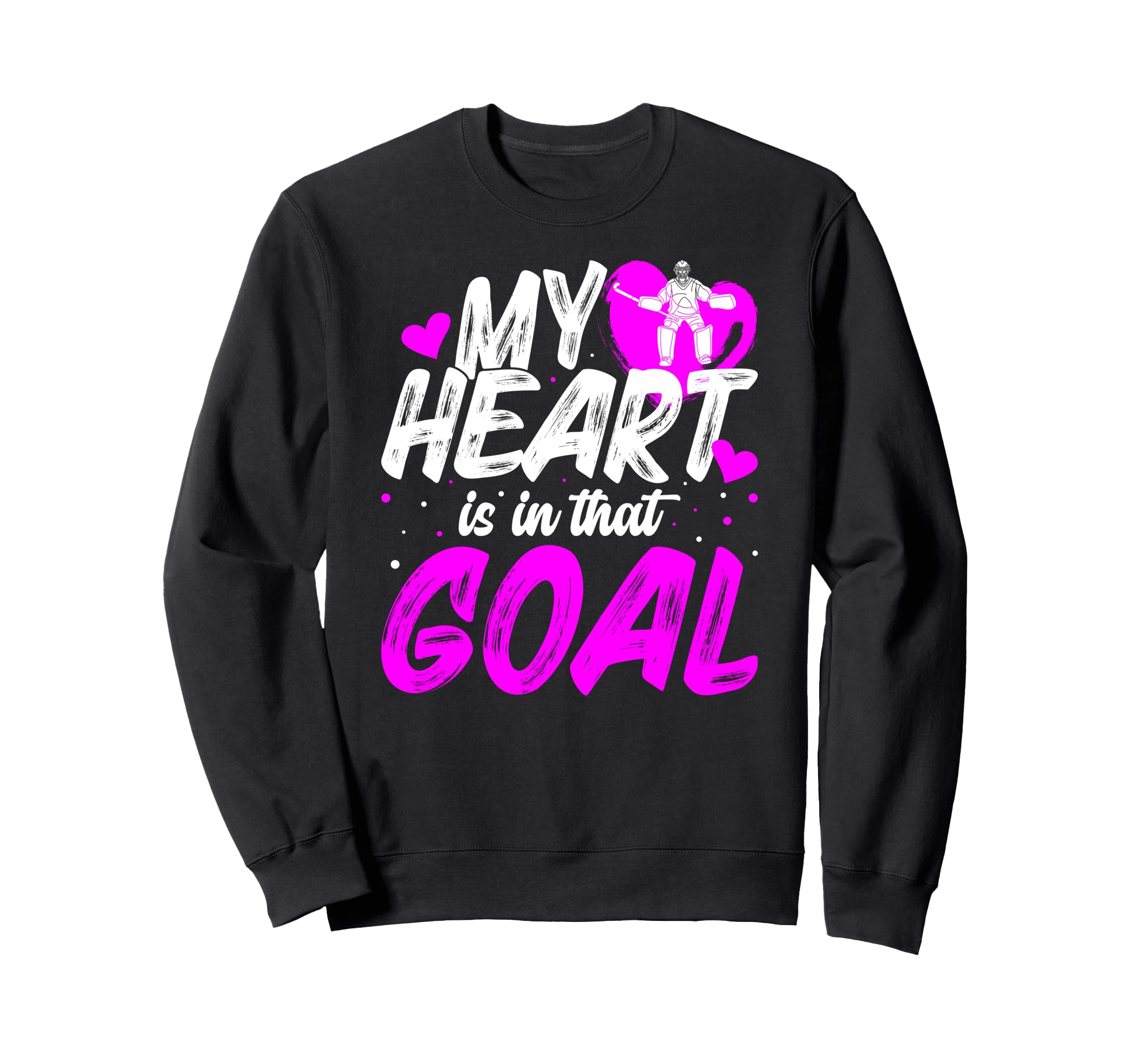 Field Hockey Goalkeeper Grandma Field Sweatshirt - Minimalist Print Unisex - T-Shirt, Sweatshirt, Hoodie