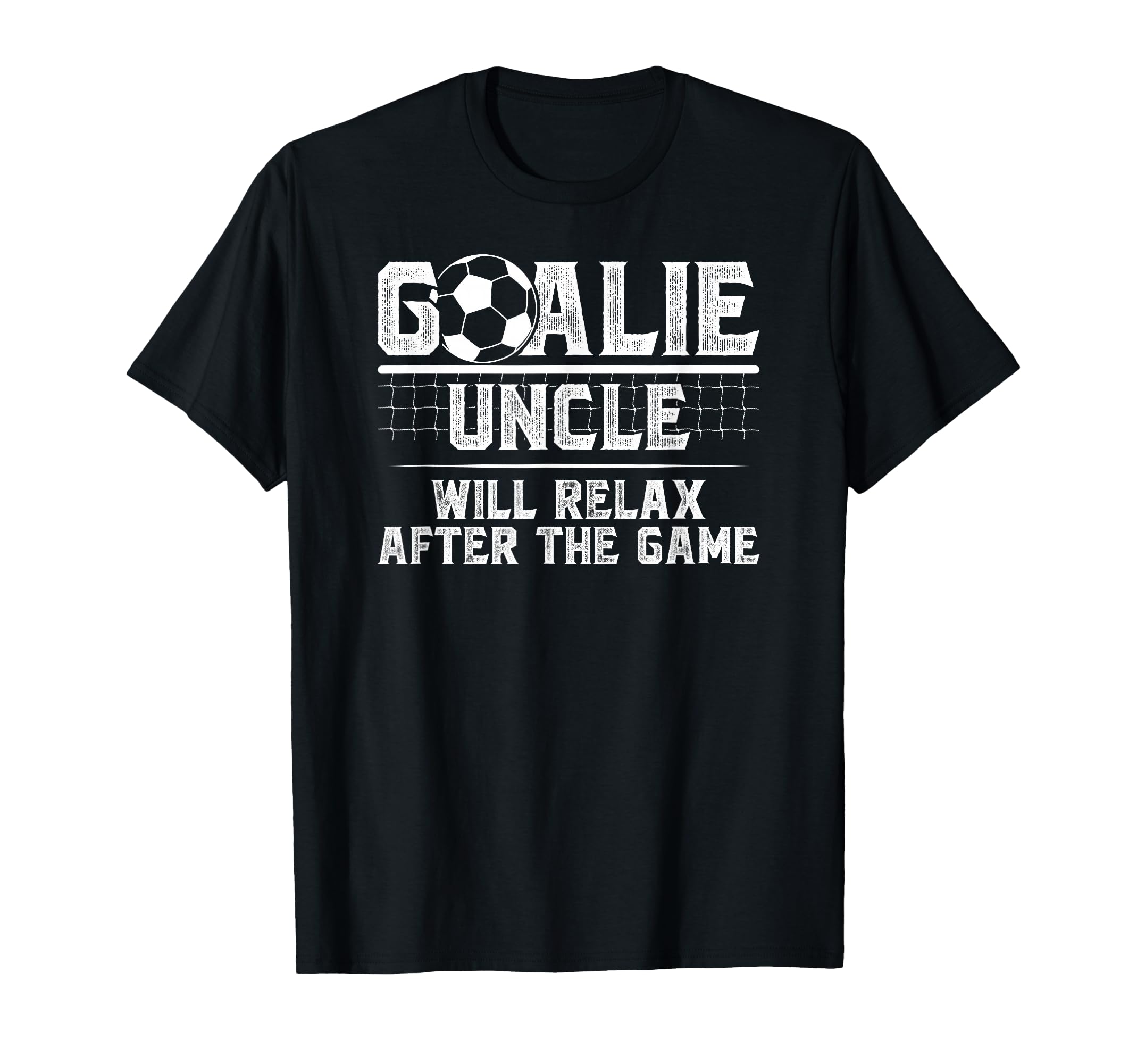 Funny Soccer Goalie Uncle Soccer T-Shirt - Custom Art Print for Adults - T-Shirt, Sweatshirt, Hoodie