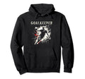 Zombie Goalkeeper Creepy Soccer Hoodie - Custom Art Print for Adults - T-Shirt, Sweatshirt, Hoodie