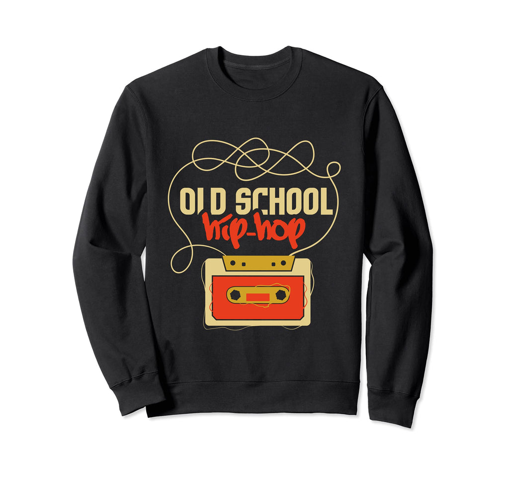Old School Hip Hop I 80S 90S I Sweatshirt - Custom Art Print for Adults - T-Shirt, Sweatshirt, Hoodie