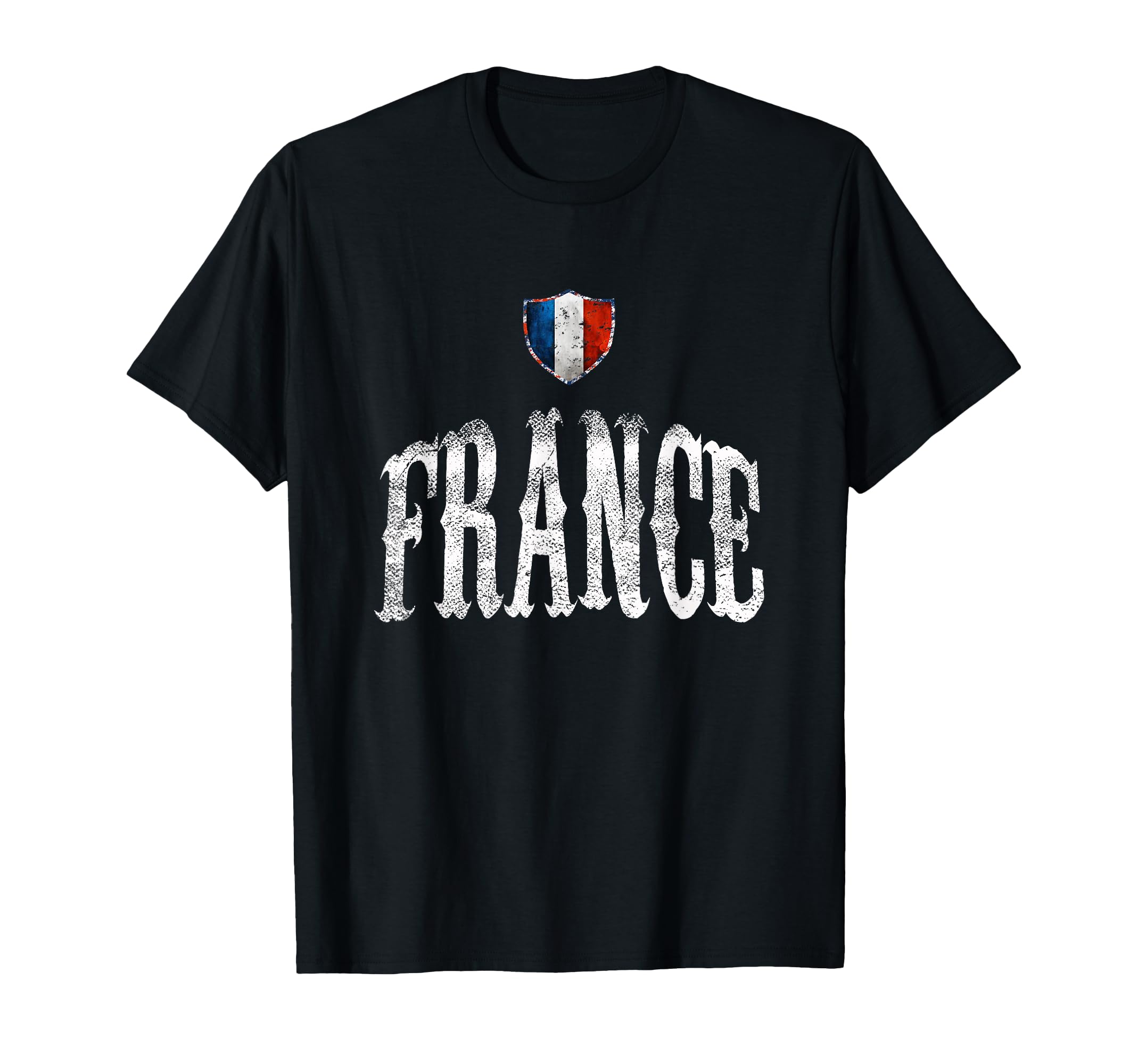 France Flag French Pride Soccer Sports T-Shirt - Minimalist Print Men Women - T-Shirt, Sweatshirt, Hoodie
