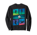 Soccer Goalie Player Fan Game Day Sweatshirt - Fun Novelty Design Unisex - T-Shirt, Sweatshirt, Hoodie