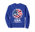 American Flag Soccer Womens Sweatshirt - Casual Everyday Wear for Adults - T-Shirt, Sweatshirt, Hoodie