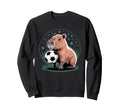 Soccer Capybara Capy Football Sweatshirt - Custom Art Print for Adults - T-Shirt, Sweatshirt, Hoodie