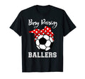 Busy Raising Ballers Funny Soccer Mom T-Shirt - Trendy Graphic for Adults - T-Shirt, Sweatshirt, Hoodie