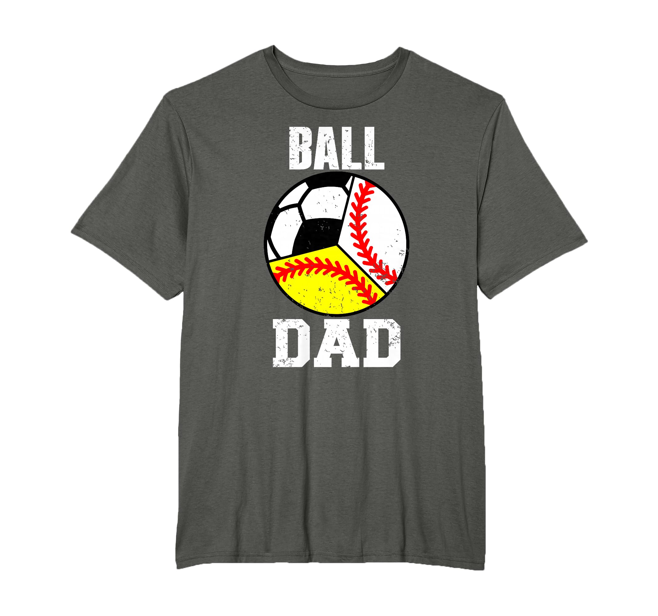 Ball Dad Funny Baseball Softball T-Shirt - Fun Novelty Design Unisex - T-Shirt, Sweatshirt, Hoodie