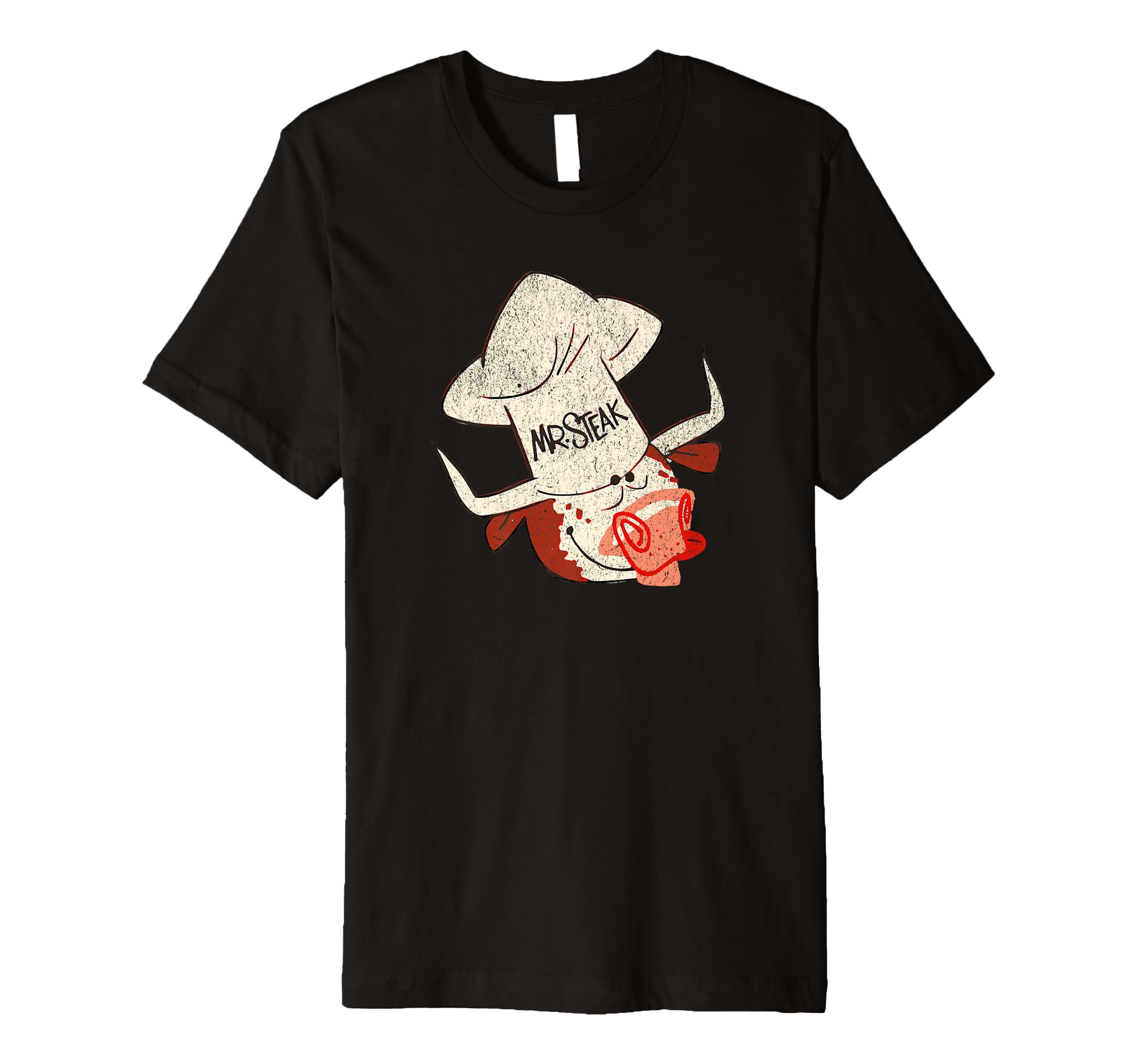 Restaurant Matchbook Mister Steak T-Shirt - Minimalist Print Unisex - T-Shirt, Sweatshirt, Hoodie