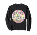 Danish Pastel Aesthetic Disco Ball Sweatshirt - Minimalist Print Men Women - T-Shirt, Sweatshirt, Hoodie