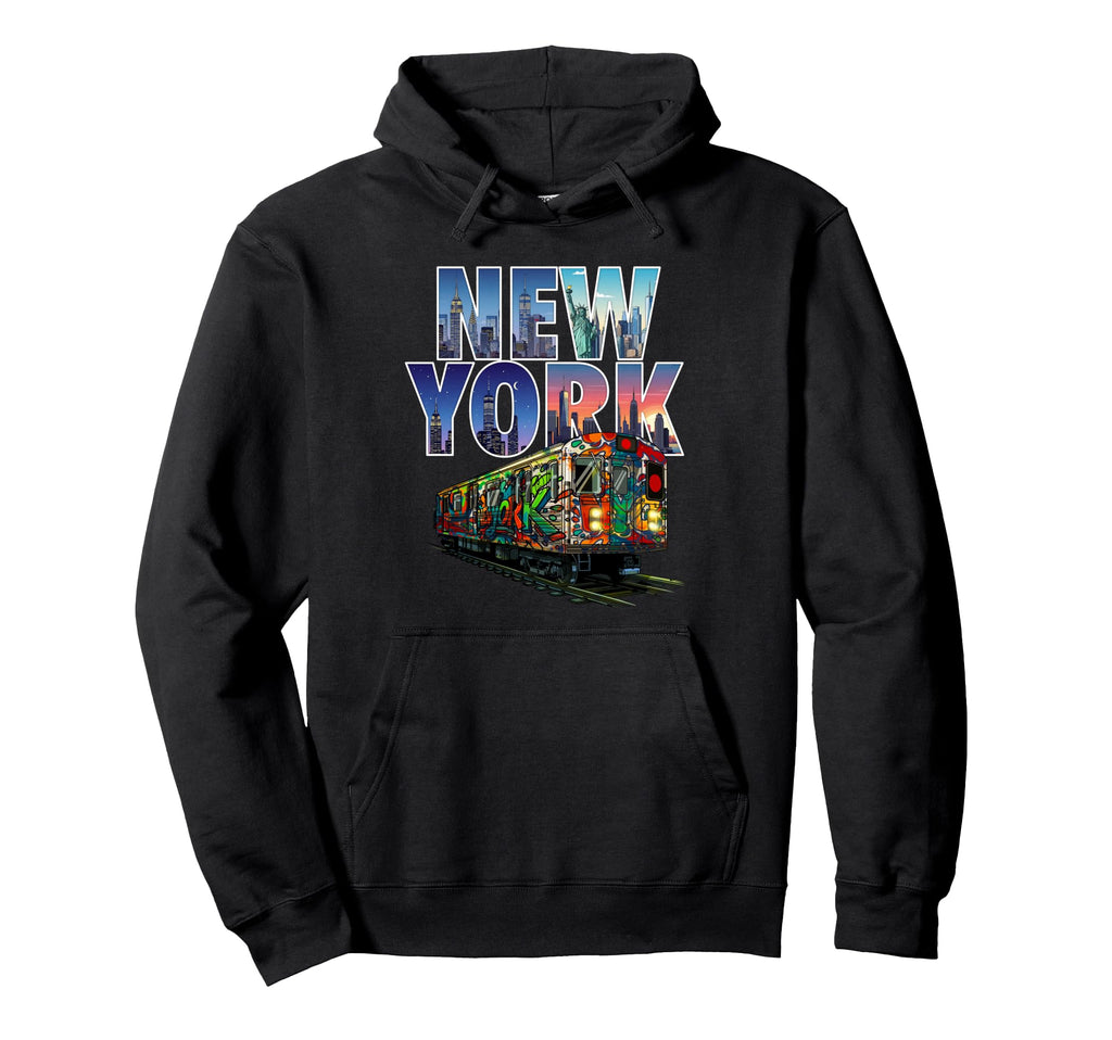 New York 80S 90S Old School Hip Hop Hoodie - Minimalist Print Men Women - T-Shirt, Sweatshirt, Hoodie