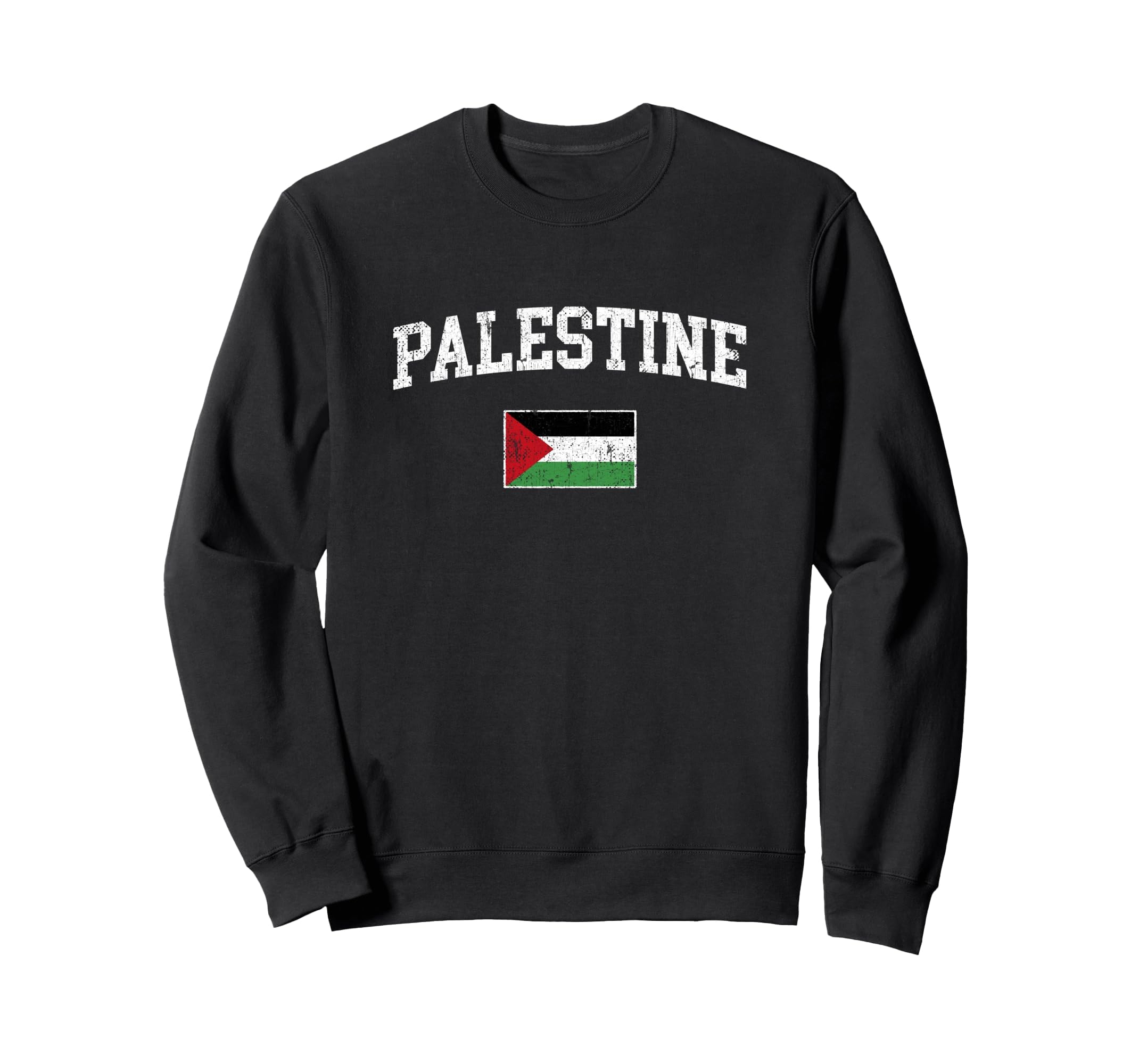 Palestine Flag Palestinian Flag Sweatshirt - Aesthetic Graphic Unisex - T-Shirt, Sweatshirt, Hoodie