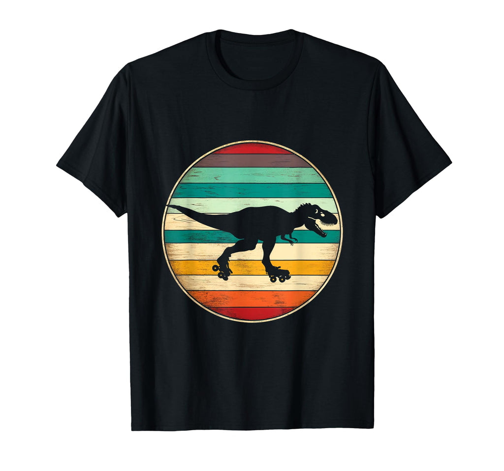 Skating Dinosaur T-Shirt - Unique Graphic for Adults - T-Shirt, Sweatshirt, Hoodie