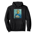 Vincent Loves Football And Soccer Blue Hoodie - Fun Novelty Design Unisex - T-Shirt, Sweatshirt, Hoodie