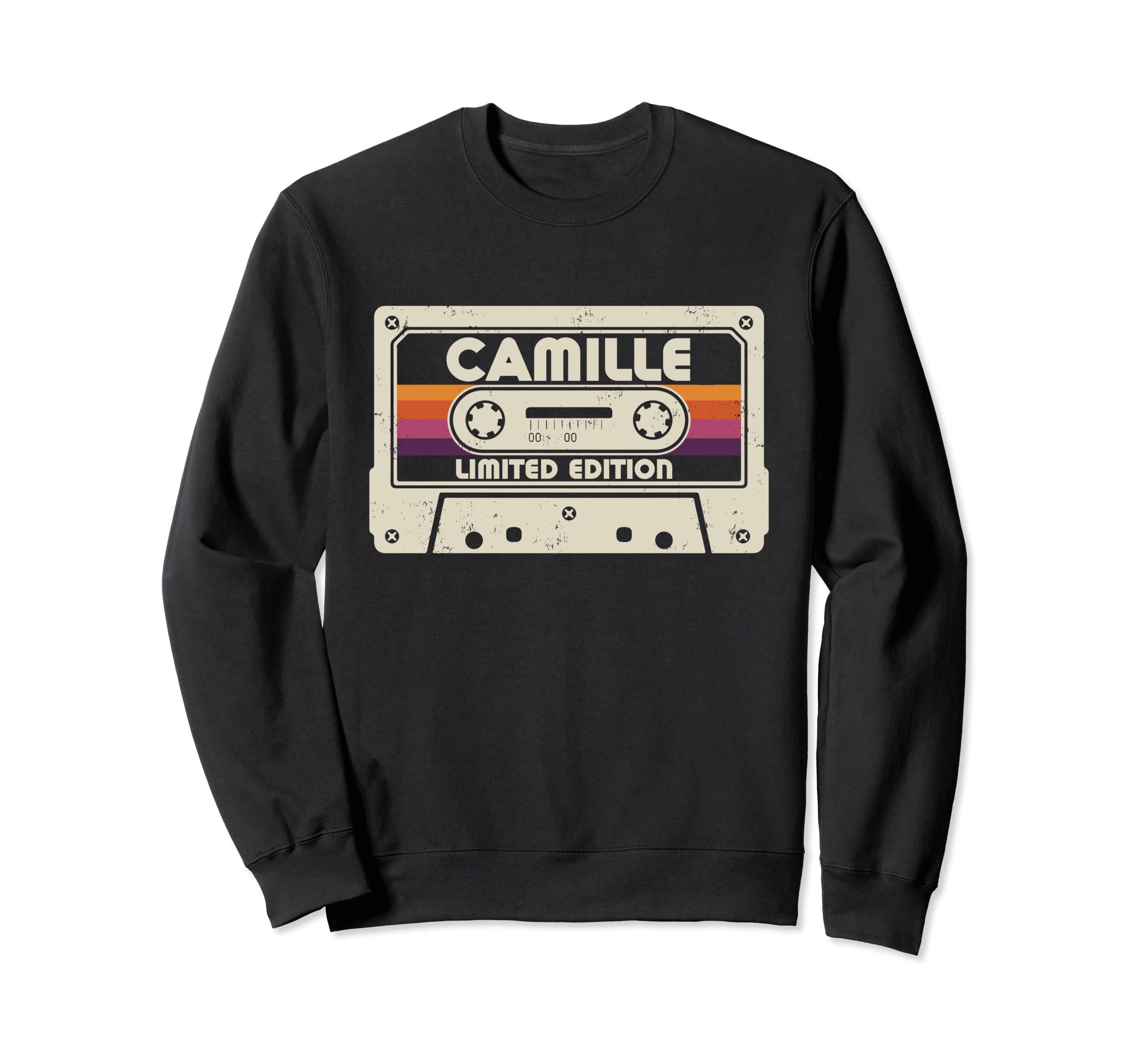 Camille First Name Cassette Tape Sweatshirt - Graphic Print Men Women - T-Shirt, Sweatshirt, Hoodie