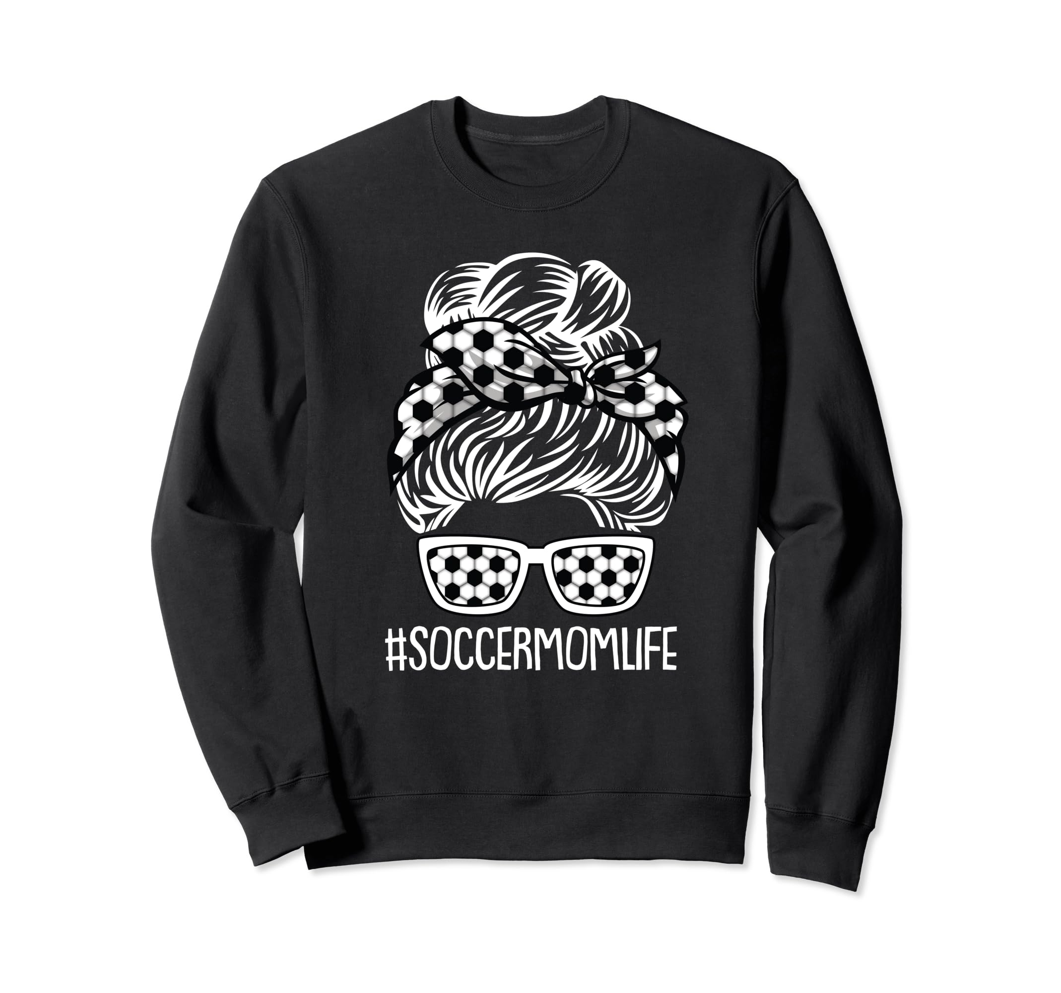 Soccer Mom Life Mothers Day Sweatshirt - Casual Everyday Wear for Adults - T-Shirt, Sweatshirt, Hoodie