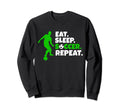 Eat Sleep Soccer Repeat Goalie Sweatshirt - Fun Novelty Design for Adults - T-Shirt, Sweatshirt, Hoodie