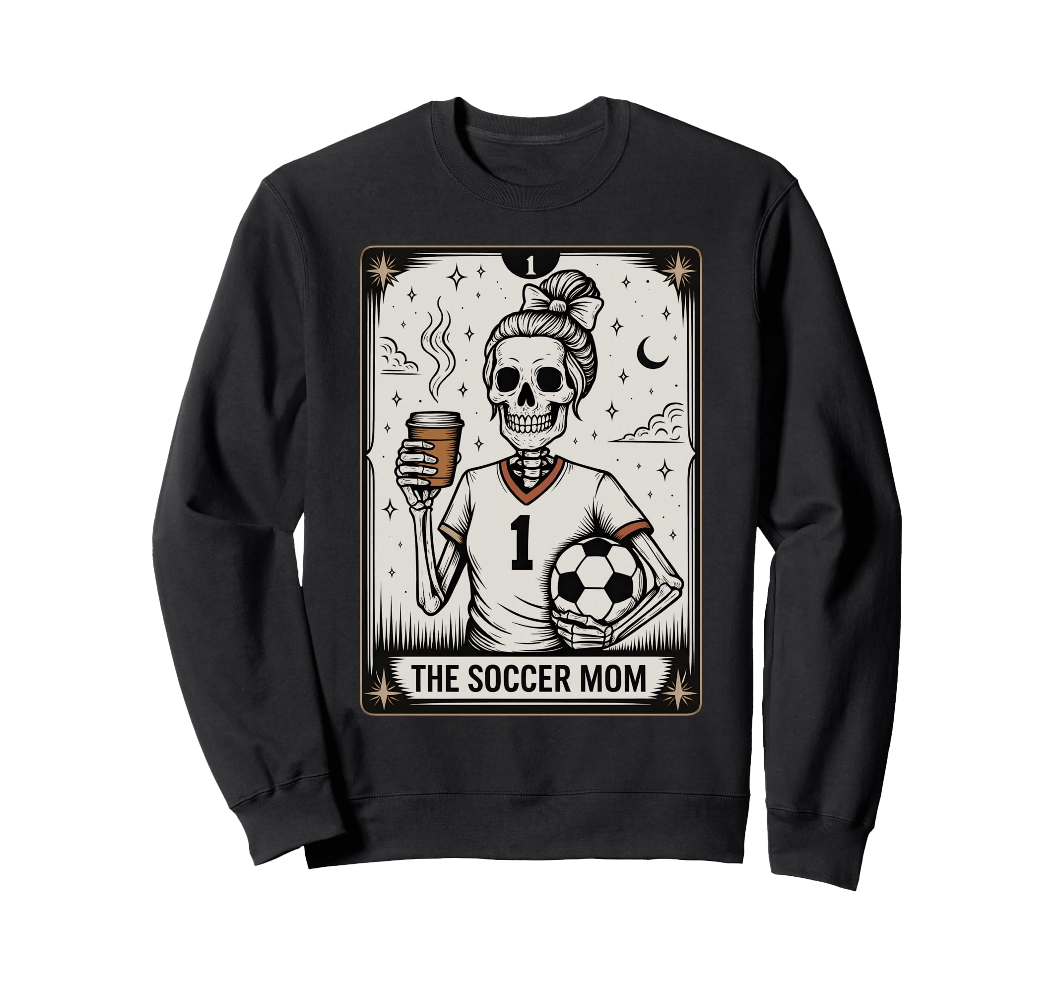 Soccer Mom Tarot Card Halloween Sweatshirt - Streetwear Style Unisex - T-Shirt, Sweatshirt, Hoodie