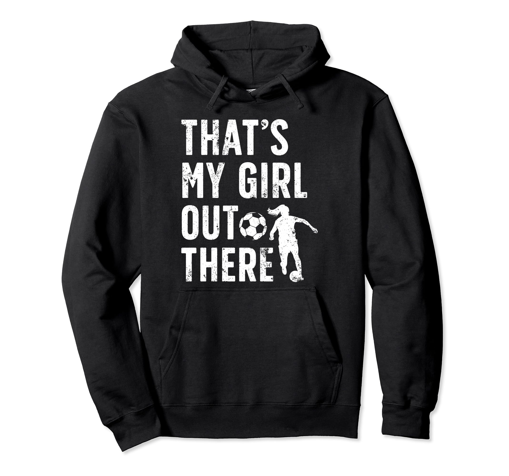 Thats My Soccer Dad Soccer Player Dad Hoodie - Minimalist Print for Adults - T-Shirt, Sweatshirt, Hoodie