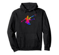 Colorful Funny Soccer Player Fan Game Day Hoodie - Trendy Graphic Unisex - T-Shirt, Sweatshirt, Hoodie