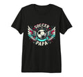 Soccer Papa Family Matching Dad Fathers Day T-Shirt - Graphic Print Unisex - T-Shirt, Sweatshirt, Hoodie