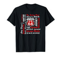 Iconic U S Highway 66 100 Year T-Shirt - Casual Everyday Wear for Adults - T-Shirt, Sweatshirt, Hoodie