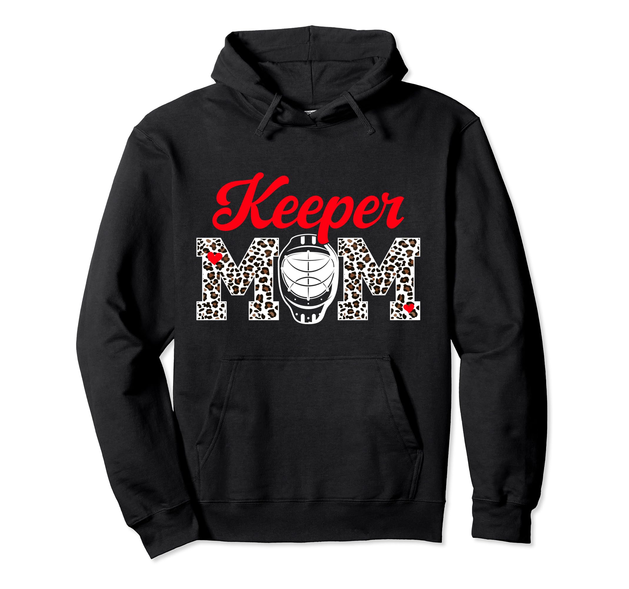 Ice Hockey Goalkeeper Mom Ice Hoodie - Casual Everyday Wear Men Women - T-Shirt, Sweatshirt, Hoodie