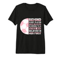 Behind Every Player Is Father Soccer Dad T-Shirt - Custom Art Print Unisex - T-Shirt, Sweatshirt, Hoodie