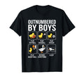 Outnumbered Ducklings Football Soccer T-Shirt - Aesthetic Graphic Unisex - T-Shirt, Sweatshirt, Hoodie