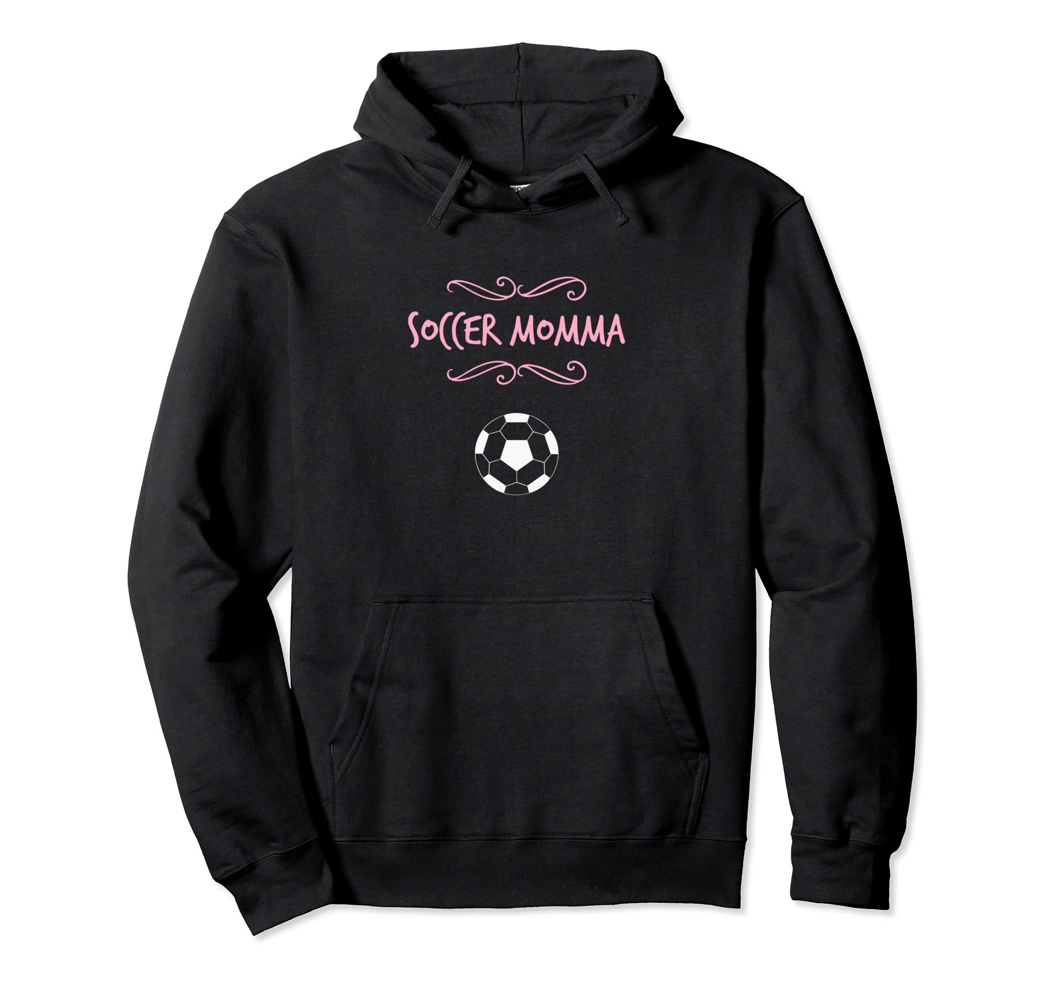 Soccer Momma Hoodie - Unique Graphic Unisex - T-Shirt, Sweatshirt, Hoodie