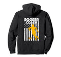 Soccer Coaching Training Trainer Hoodie - Fun Novelty Design for Adults - T-Shirt, Sweatshirt, Hoodie