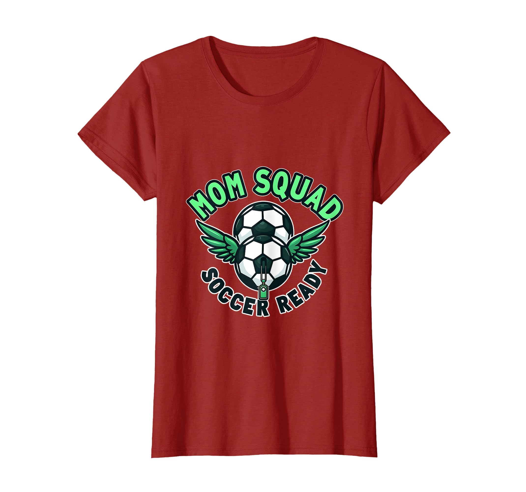 Mom Squad Soccer Ready Team Spirit T-Shirt - Trendy Graphic for Adults - T-Shirt, Sweatshirt, Hoodie