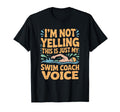 Im Not Yelling This Is Just My Swim T-Shirt - Minimalist Print Men Women - T-Shirt, Sweatshirt, Hoodie