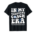 My Assistant Coach Era Groovy T-Shirt - Fun Novelty Design Men Women - T-Shirt, Sweatshirt, Hoodie
