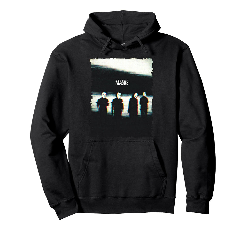 Masks Glitch Horror Shadow Figures Hoodie - Novelty Apparel for Adults - T-Shirt, Sweatshirt, Hoodie