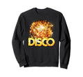 Disco Fever Costume Dance Theme Sweatshirt - Minimalist Print for Adults - T-Shirt, Sweatshirt, Hoodie