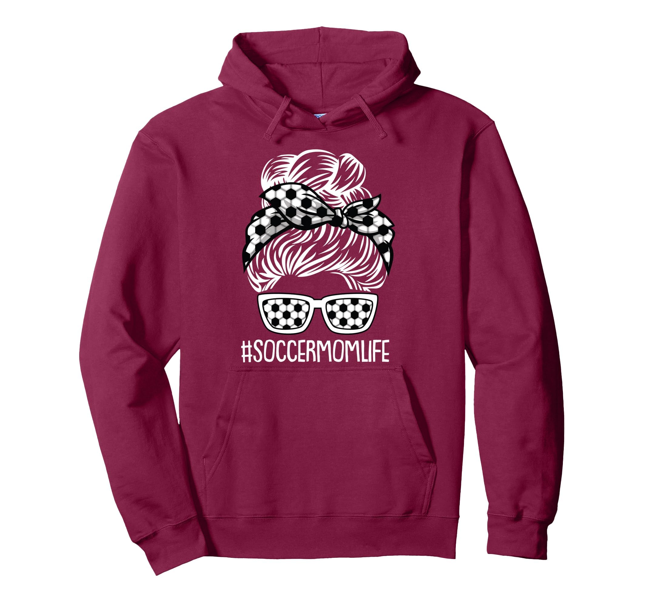 Soccer Mom Life Mothers Day Sport Lover Hoodie - Novelty Apparel Men Women - T-Shirt, Sweatshirt, Hoodie