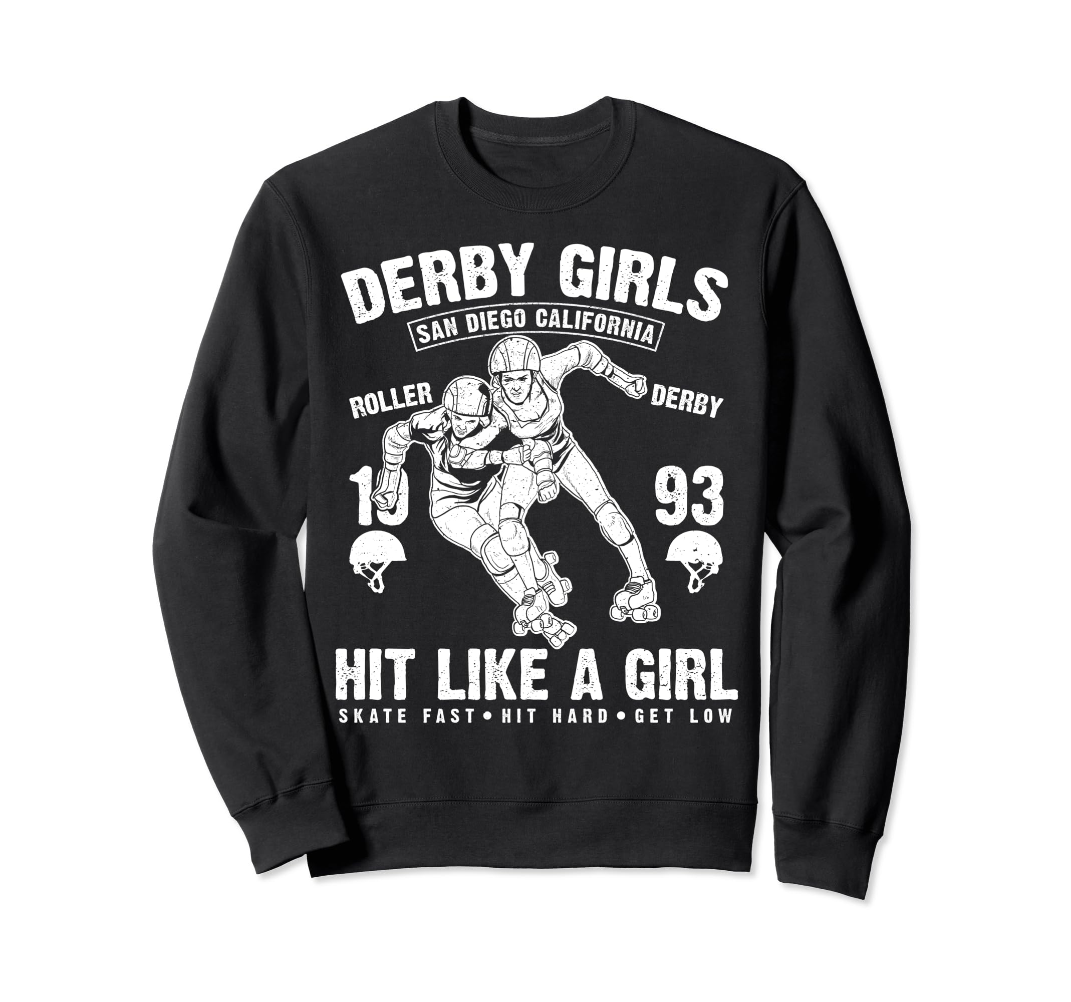 Roller Derby Skate Roller Sweatshirt - Novelty Apparel for Adults - T-Shirt, Sweatshirt, Hoodie