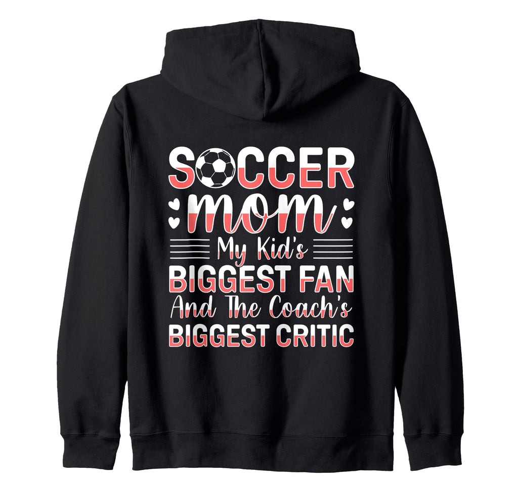 Soccer Mom Gifts Soccer Fan Mommy Hoodie - Aesthetic Graphic Unisex - T-Shirt, Sweatshirt, Hoodie