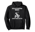 Roller Skating Disco Derby Skates Hoodie - Unique Graphic Unisex - T-Shirt, Sweatshirt, Hoodie