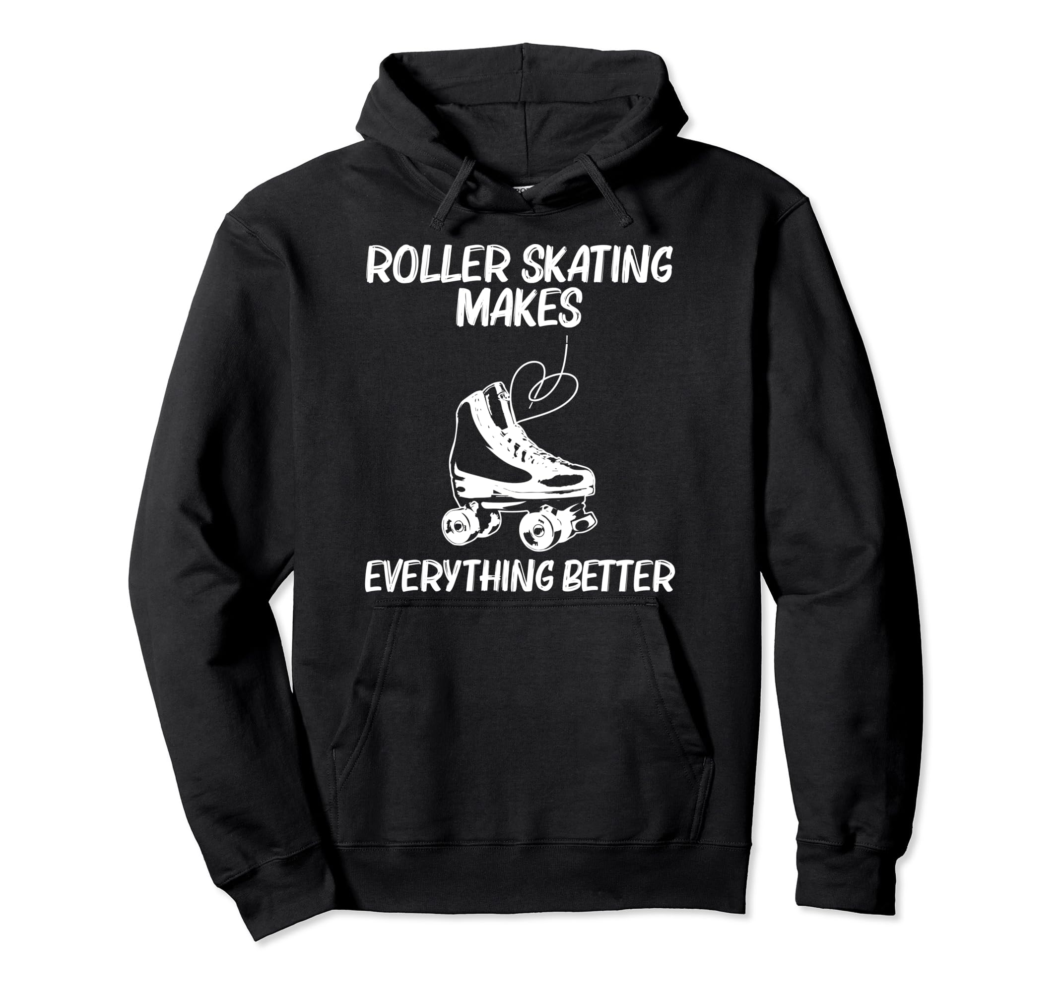 Roller Skating Disco Derby Skates Hoodie - Unique Graphic Unisex - T-Shirt, Sweatshirt, Hoodie