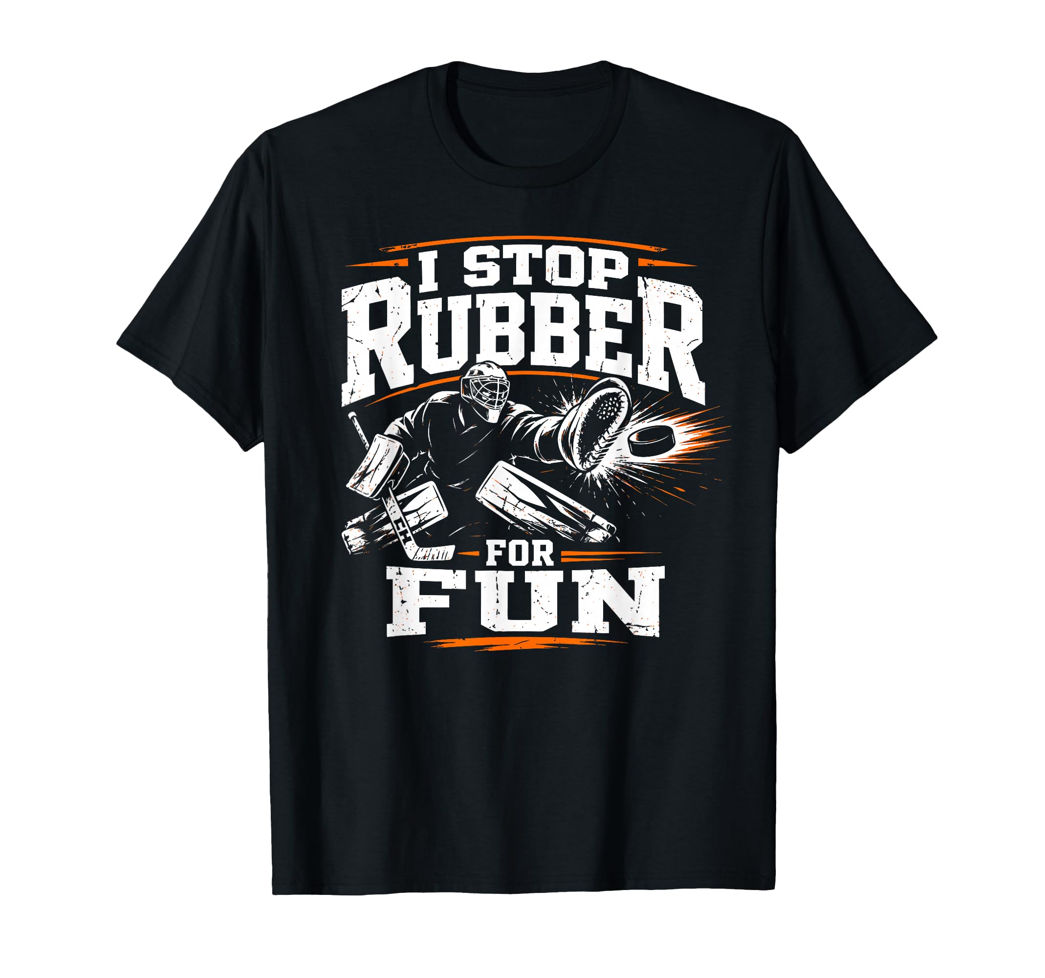 Ice Hockey Goalkeeper Fun Goalie T-Shirt - Unique Graphic for Adults - T-Shirt, Sweatshirt, Hoodie