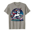 Footballer Unicorn Fans Soccer Team T-Shirt - Unique Graphic Unisex - T-Shirt, Sweatshirt, Hoodie