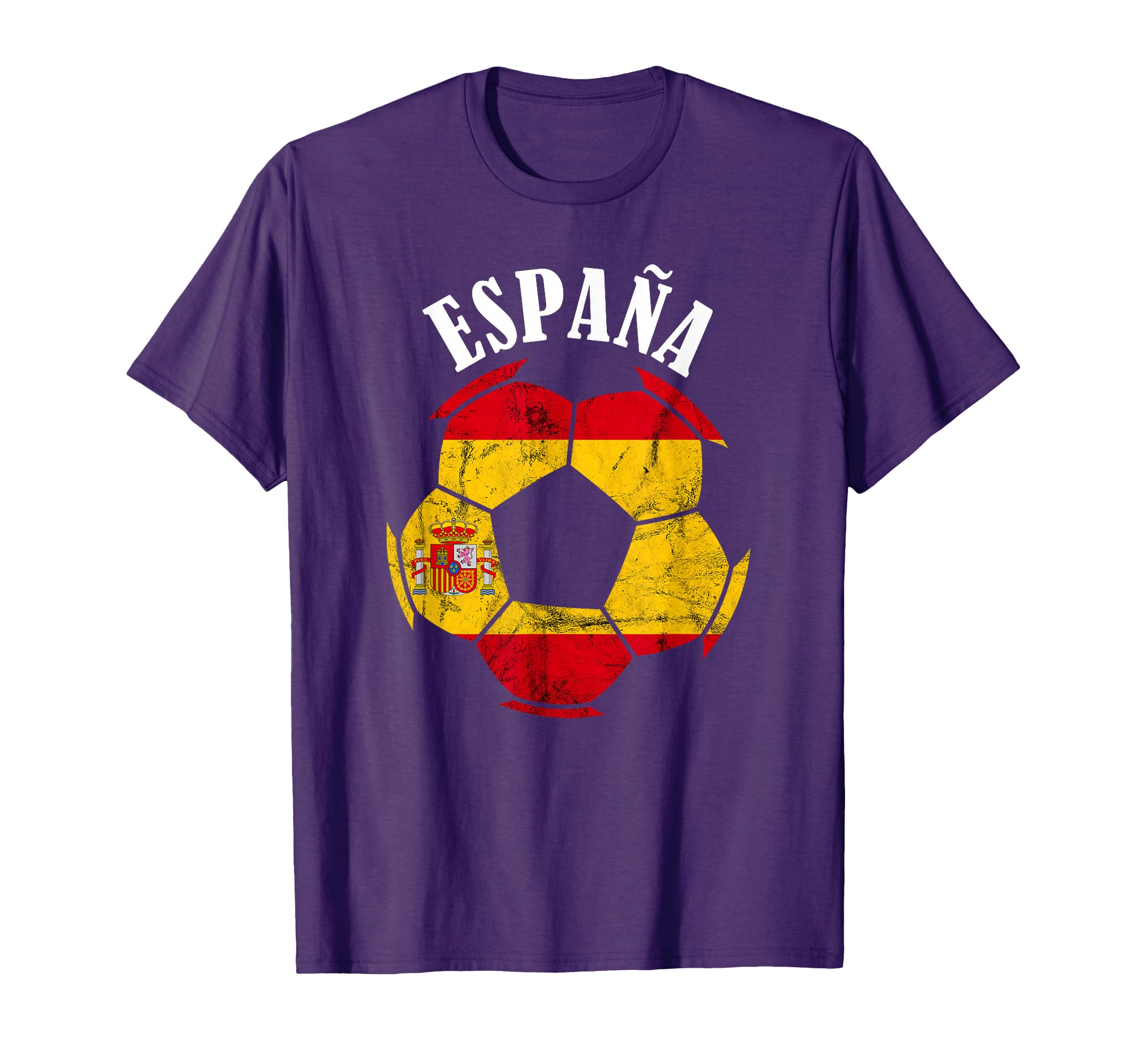 Espana Spain Flag Spain Soccer Player T-Shirt - Custom Art Print Men Women - T-Shirt, Sweatshirt, Hoodie