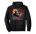 Groovy Dog Dreams Psychedelic 60S Hoodie - Streetwear Style for Adults - T-Shirt, Sweatshirt, Hoodie