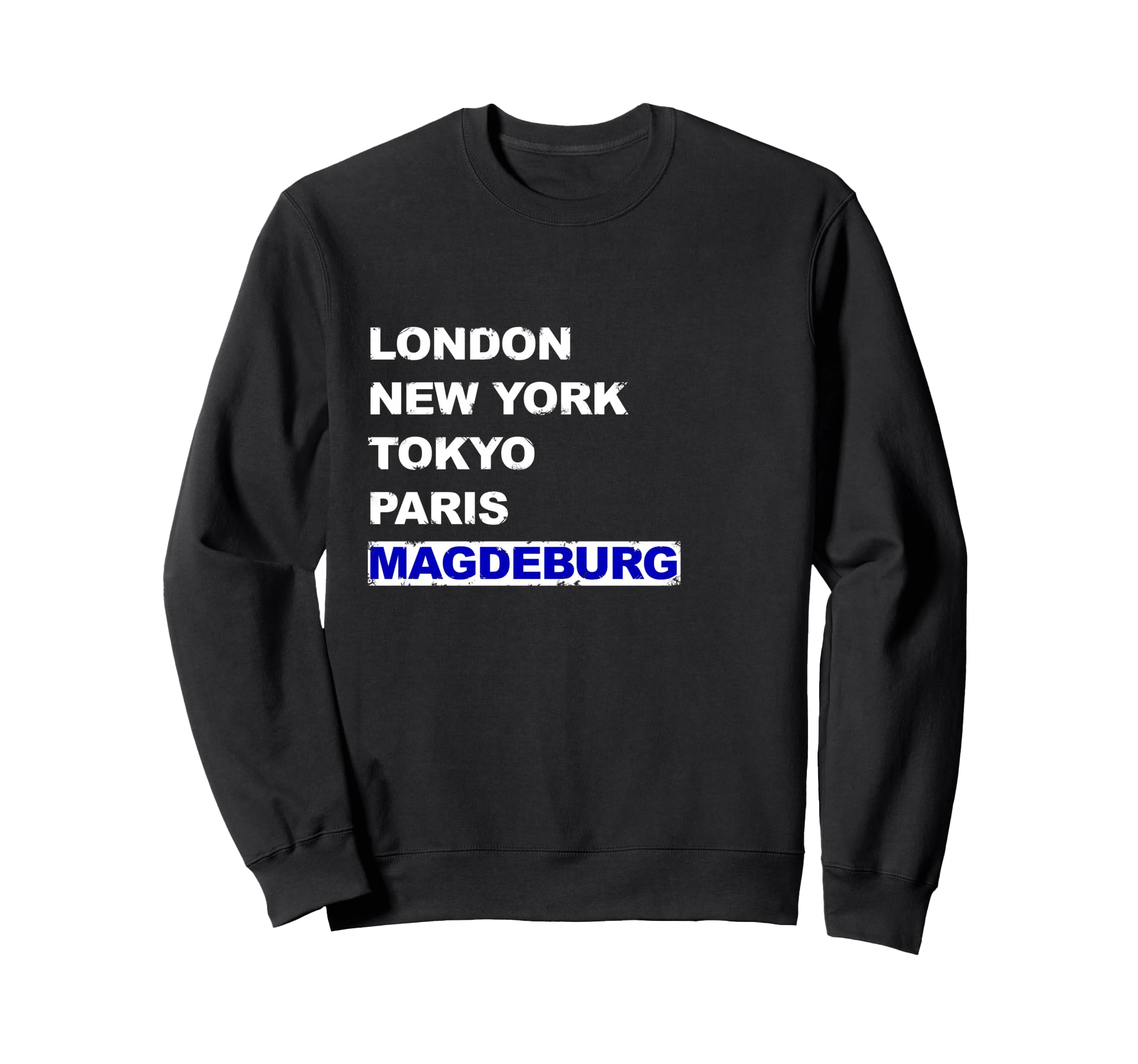 Magdeburg City Football Fan New Sweatshirt - Trendy Graphic for Adults - T-Shirt, Sweatshirt, Hoodie