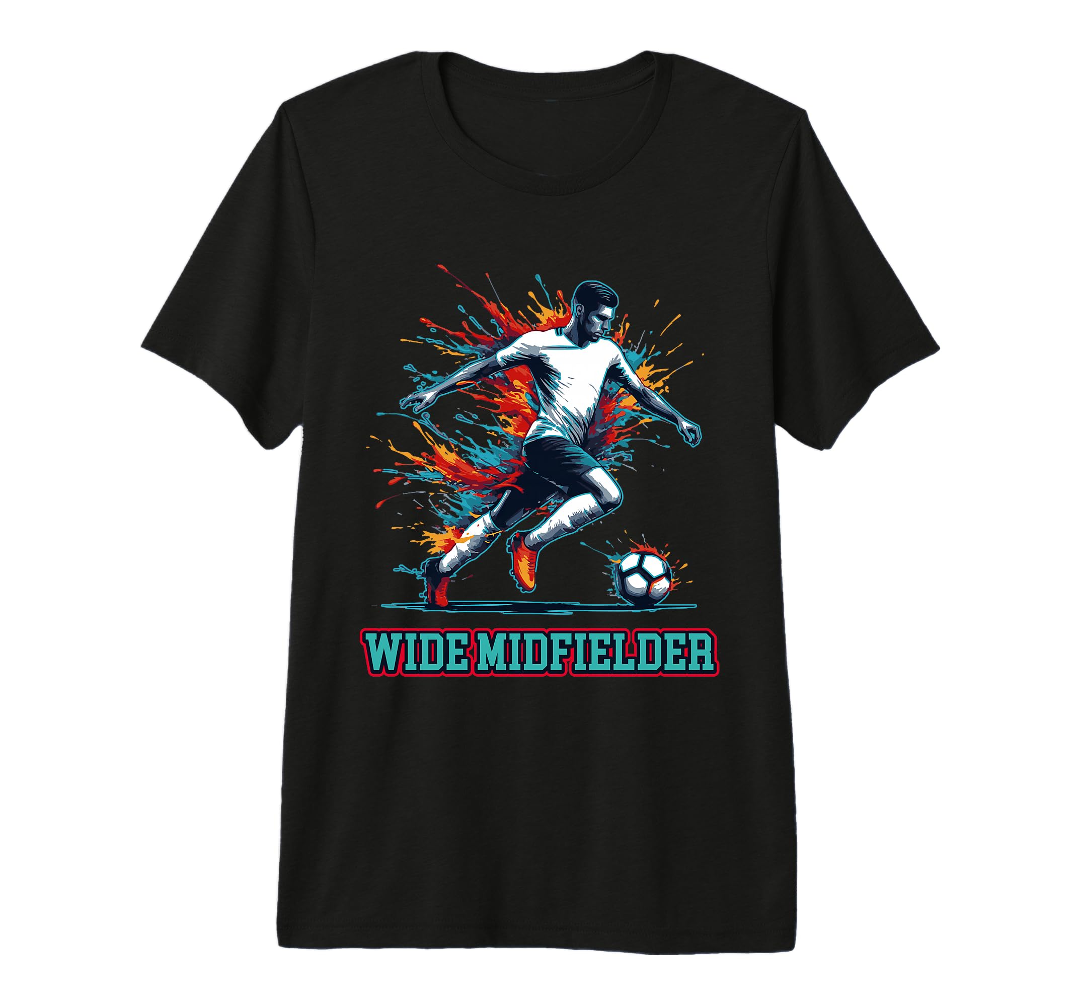 Soccer Wide Midfielder Fullback T-Shirt - Streetwear Style Men Women - T-Shirt, Sweatshirt, Hoodie