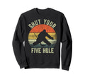 Shut Your Five Hole Funny Ice Sweatshirt - Unique Graphic for Adults - T-Shirt, Sweatshirt, Hoodie