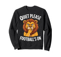 Funny Football Soccer Joke Dad Sweatshirt - Minimalist Print Men Women - T-Shirt, Sweatshirt, Hoodie